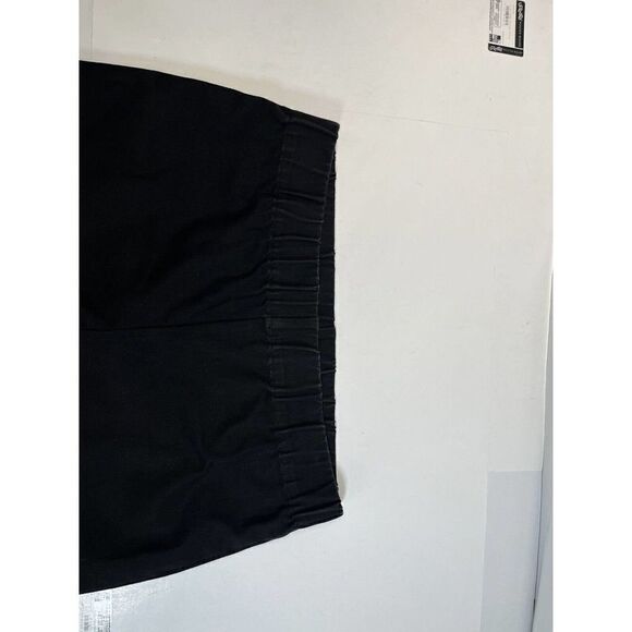 Soft Surroundings Black Jeans Size XL Straight Leg Elastic Waist Pull on - Picture 10 of 12